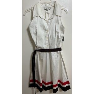 D by ltd White Dress Size 14